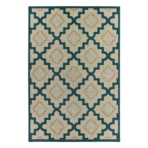 Oriental Weavers Latitude Area Rug 804I3 Grey 3' 3" x 5' Rectangle