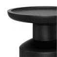 thumbnail image 6 of Home Square 2-Piece Wood 16 " Round Boho Wooden Accent Table Set in Black, 6 of 8