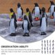thumbnail image 5 of ColoMX 32pcs creative pingüin figurine decoración modelo de pingüino artesanías de animales duraderas, 5 of 7