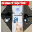 thumbnail image 3 of Variable Size Smart Door Lock Outdoor Door Lock Electronic Lock Tuya APP Cylinder Door Password Lock Finrprint Door Lock ,Smart and Convenient, 3 of 7