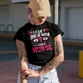thumbnail image 2 of I Can't Stay at Home, I Am a Nurse , Nurses Week, Navy Blue T-Shirt, Medium, 2 of 5