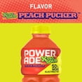 thumbnail image 5 of POWERADE XTRA SOUR Peach Pucker Electrolyte Sports Drink Bottle, 28 fl oz, 5 of 16