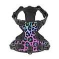 thumbnail image 4 of Picia Rainbow Animal Skin No-Pull Dog Harness Reflective Front Clip Vest with Handle,Step-in Air Dog Harness,Adjustable 2 Metal Rings 4 Buckles,Easy to Put on & Take Off Small, 4 of 9