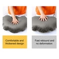 thumbnail image 6 of Partheme 15x11 inch Soft Velvet Seashell Throw Pillow,Lint Free Shell Shape Cushion Decorative Accent for Sofa Couch Bed Living Room.Mother’s Day Coastal Gift and Beach House Decor Essential, Gray, 6 of 6