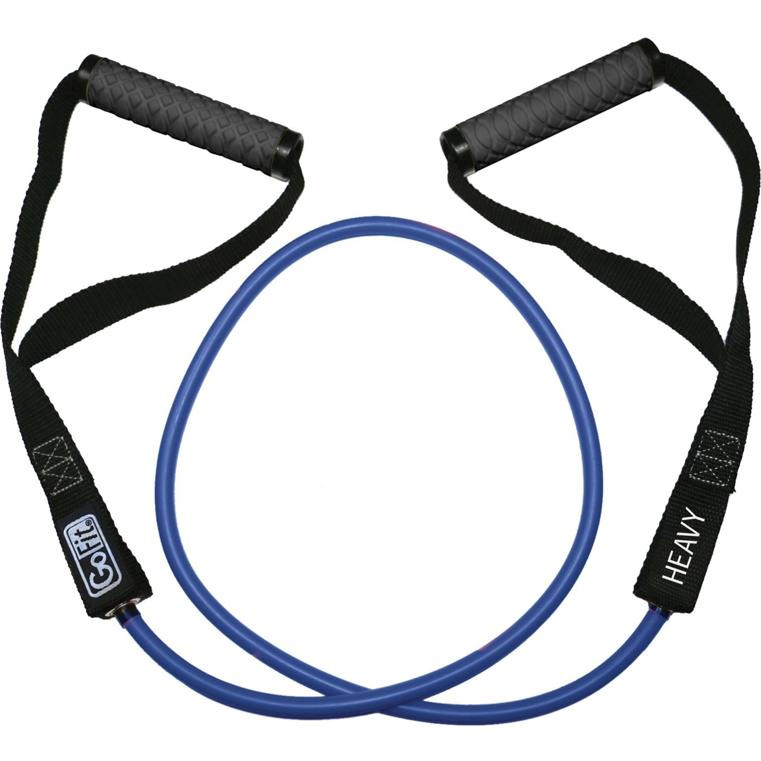 GoFit GF-4TUB-H(40) Pro-Grade Power Tubes with Handles (Blue/40 Lbs.)