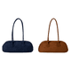 thumbnail image 1 of Bolso Mano Boston Ante para Mujer Hombro Con () Azul, 1 of 8
