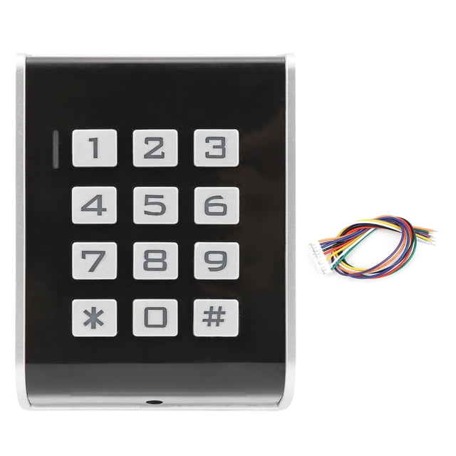 Clavier Entrée de Porte Anti-Désassemblage Alarme Contrôle d'Accès Anti-Interférence pour Quats Résidentiels de Bureau