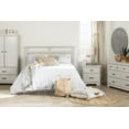 thumbnail image 3 of Commode 6 tiroirs pour Adulte, fini Chêne hivernal, collection Versa de Meubles South Shore, 3 of 12