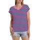 thumbnail image 5 of Eres Más Que una Camisa de Puntuación de Prueba Sexy de Manga Corta Lentejuelas Suelta Camisa de Blusa con Cuello en V, Poliéster, 5 of 8