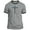 Athletic Heather/Jet Black, variant on Believe  Be Saved 2.0 Men’s Ringer Tee