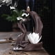 thumbnail image 4 of Porta incienso con forma de mano de Buda para decoración del hogar con soporte para flores flor blanca, 4 of 8
