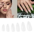thumbnail image 2 of Ofertas Únicas 1 Juego de Consejos de Uñas Transparentes H133-2 Semi-Acostados, 2 of 5