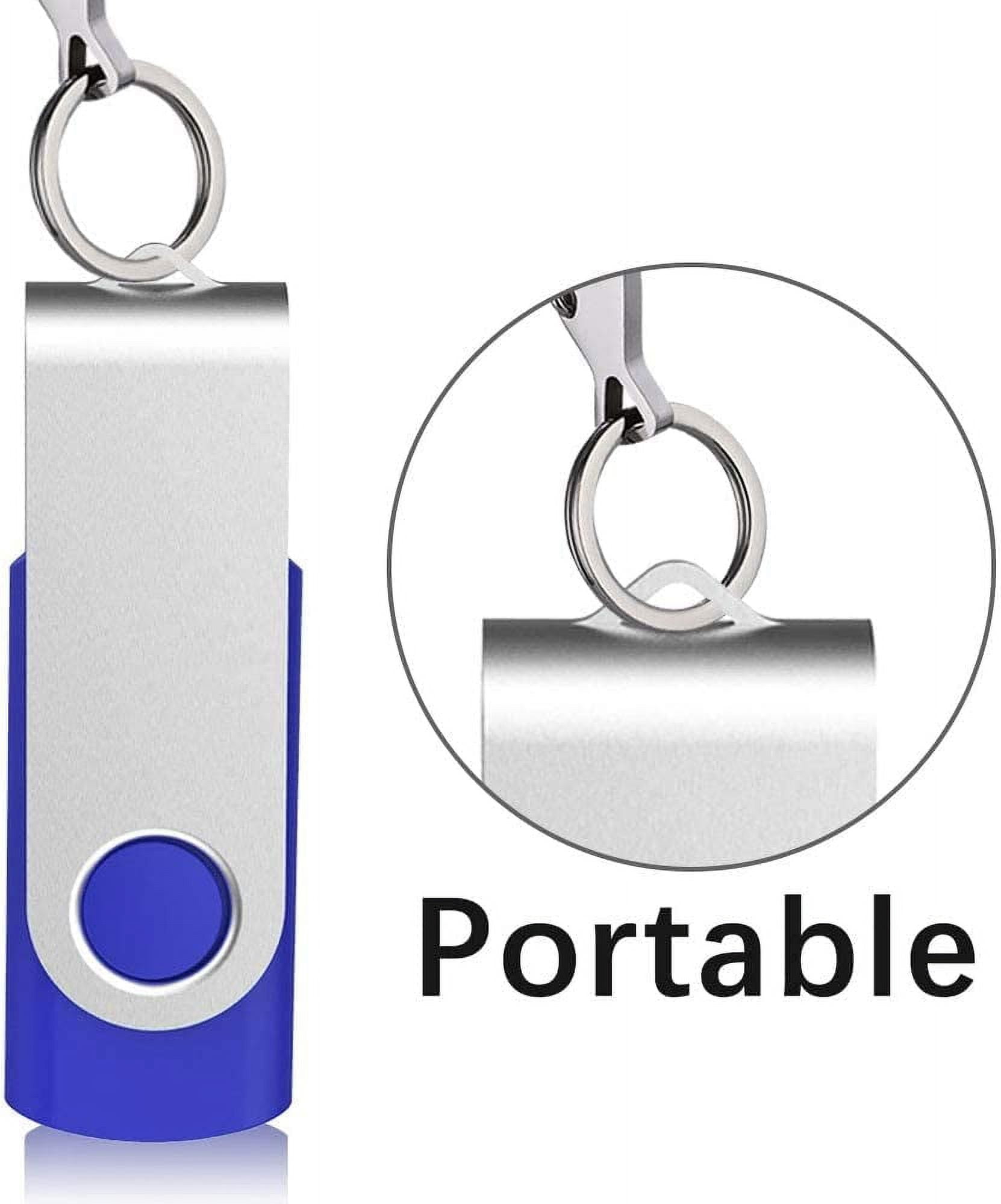 4GB Bulk Flash Drive 100 Pack USB 2.0 Flash Drives Bulk Thumb Drives Bulk USB Drives Pack Storage (100pack *4GB Black)