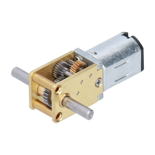 Moteur à Engrenages DC, Moteur de Mini Roue Dentée Résistant aux Impacts Faible Bruit pour Jouets Robots DIY 381RPM,136RPM,68RPM,53RPM,27RPM