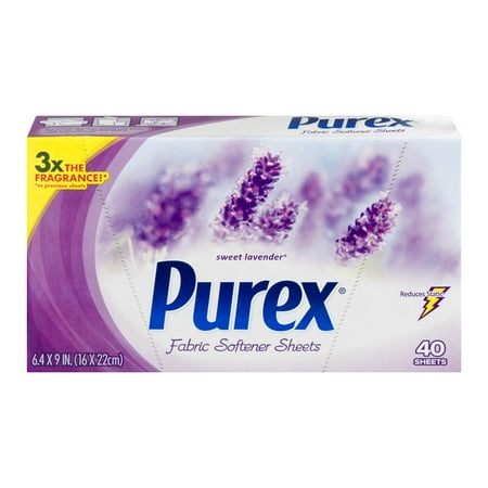Purex Fabric Softener Sheets Sweet Lavender - 40 CT