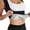 Silver, variant on Sleeveless Sauna Sweat Waist Trainer Vest Women U Neck Waist Shaping Workout Wear Silver XL