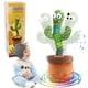 thumbnail image 2 of Juguete de peluche con forma de cactus parlantes LunoMart, recargable, 120 canciones, 2 of 6
