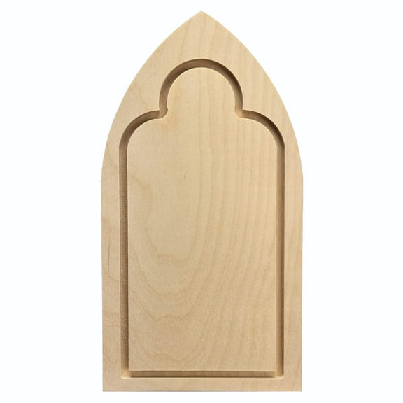 Trekell Gothic Arch Floater Panel - Wooden Painting Canvas   Frame