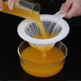 thumbnail image 1 of Food Filter 3 Pcs 100/200/400 Mesh, Kitchen Ultra Fine Mesh Strainer 15cm Diameter, Ultra-fine Mesh Strainer, Slag, 1 of 4