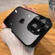 thumbnail image 2 of Funda de teléfono transparente con revestimiento de alta calidad para iPhone 16, 15, 14, 13, 12, 11 Pro Max Plus, protección de película de lente, cubierta trasera a prueba de golpes, 2 of 5