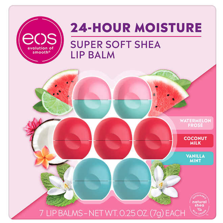 eos Flavor Lab Lip Balm, 7 Spheres