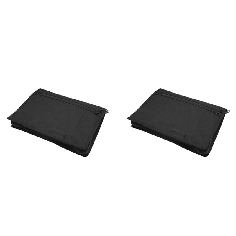 2X Universal Glove Box Organizer Storage Holder for Manuals Car