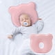 thumbnail image 1 of Funda de almohada y soporte para el cuello, transpirable, de malla 3D, de algodón, para cuna, reposacabezas para cochecitos de bebé y niños pequeños, un biberón, 1 of 9
