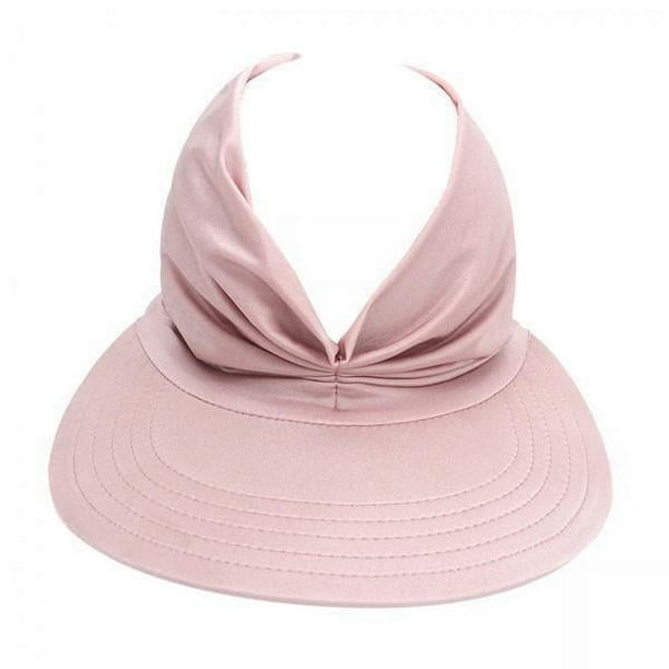 Sombrero de visera de verano,viseras para el sol sombrero de verano para mujer tapa hueca al aire libre,Sombrero de verano para mujer Gorra elástica con viseras para el sol,Playa Camping Sol