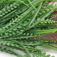 thumbnail image 3 of 8pcs Artificial Flowers for Outdoor Plants Faux Plastic Plant Fake Flower UV Resistant Plants(White Setaria), 3 of 5