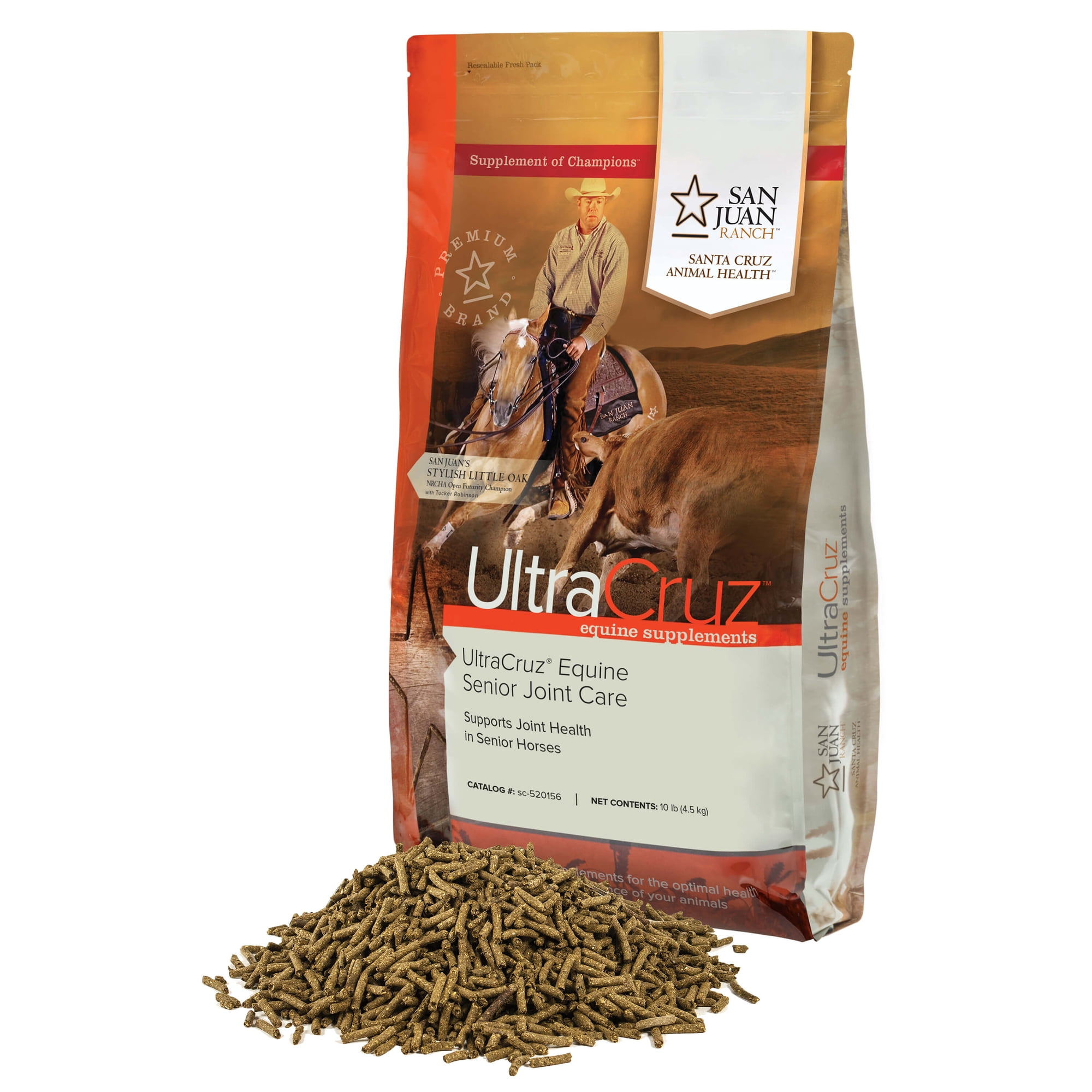 UltraCruz® Equine Senior Joint Care for Horses, 10 lb, pellets
