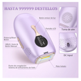 thumbnail image 5 of Depiladora Láser Corporal Belug Modo Frio color Violeta 127V, 5 of 5