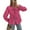 Rose Red, variant on PRETTYGARDEN Women's Spring Fall Babydoll Peplum Blouse Shirt Puff Long Sleeve Bow Tie Front Trendy Cute Y2K Going Out Tops