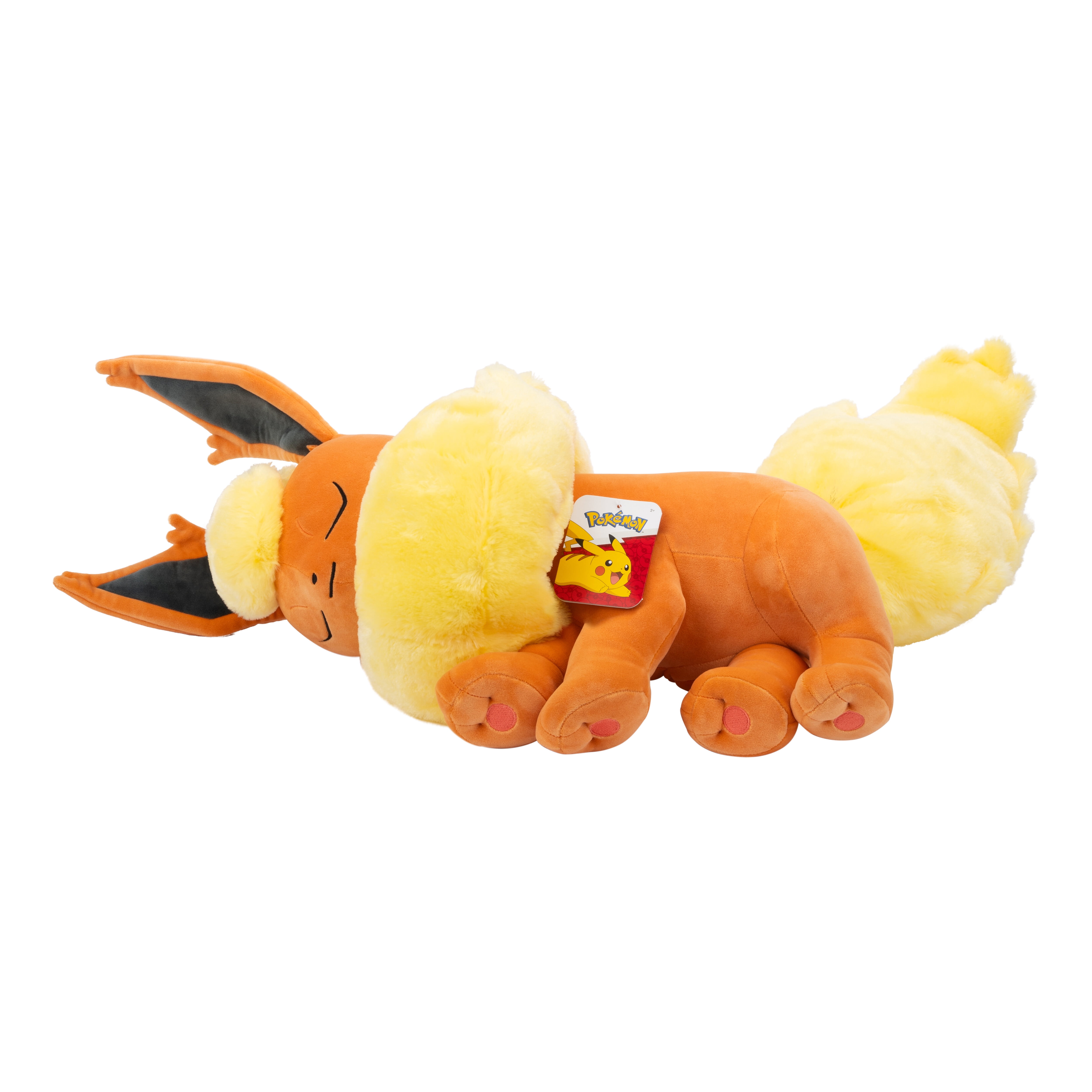 Pokemon 18 inch Sleeping Flareon Plush Toy for Kids - Walmart.com