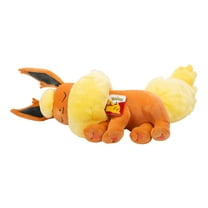 Pokémon Flareon Sleeping Plush - 18-inch Premium Plush in Sleeping Pose