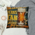 thumbnail image 2 of ONETECH  Abstract Cartoon Flower Pillow Cases, Decorative Cushion Cover (beers), 2 of 5
