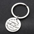 thumbnail image 2 of ORUYROP New Job Gift New Beginnings Keychain Congratulations On Your New Job Good Luck Keychain Coworker Colleague Leaving Gift, 2 of 4