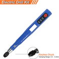 thumbnail image 5 of 2X Kit de Perceuse à Main Électrique Sans Fil Rechargeable USB pour Fabrication de Bijoux, Ensemble d'Étui pour Porte-Clés en Résine Argile Polymère, 5 of 5