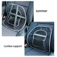 thumbnail image 6 of SNGMN Summer Breathable Lumbar Massage, Car Lumbar Cushion, Ice Silk, Leather Nail Stretch, Car Home Use, Car Interior Supplies, 6 of 9
