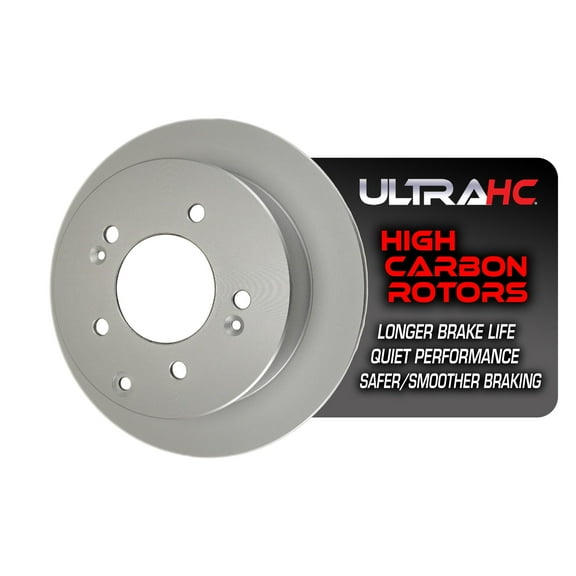 UltraHC Coated High Carbon Brake Rotor, Rear UR003228, Kia Soul 2013-2010