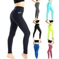 thumbnail image 6 of Seyurigaoka Women Solid Color Honeycomb Stretch Butt Lifting Workout Tights, 6 of 6