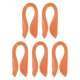 thumbnail image 1 of 600 piezas de tiras de papel quilling 1/8" (3 mm) 39 cm tiras de papel origami para manualidades de arte, naranja coral, 1 of 7
