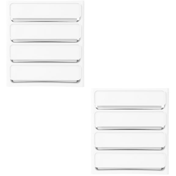 unbranded 2pcs 4 Drawer Makeup Organizer Vanity Cabinet Four- layer Jewelry Organizer Sundries Storage Box for Bedroom Home Office