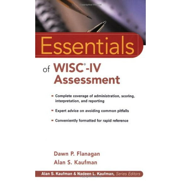 Pre-Owned Essentials of WISC-IV Assessment (Essentials of Psychological Assessment)