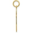 thumbnail image 2 of 14K Yellow Gold Laser Designed Passion Cross Charm - 25mm, 2 of 6