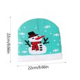 thumbnail image 3 of HongHeng Clearance Under $2.00 Christmas Knitted Cold Hat Warm Manufacturer Direct Supply Knitted Hat Male and Female Children's Same Knitted Hat, 3 of 6