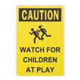 thumbnail image 1 of Street Sign Slow Down Road Sign Kids Play Caution Sign Metal Road Sign Traffic Street Sign, 1 of 4