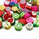 thumbnail image 5 of 20/50/100 cuentas espaciadoras de arcilla polimérica de frutas mixtas para hacer joyas, collares, pulseras, pendientes, accesorios, manualidades hechas a mano, 5 of 5