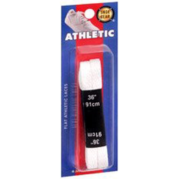 Shoe Gear Flat Athletic Laces 36 Inches White