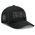 thumbnail image 3 of Men's Fanatics Black Boston Bruins Authentic Pro Road Team Code Trucker Adjustable Hat, 3 of 4