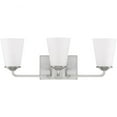 thumbnail image 2 of 114131BN-331-HomePlace-Braylon - Three Light Bath Vanity Brushed Nickel Finish with Soft White Glass, 2 of 2